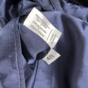 Vintage Hart Schaffner Marx Jacket Mens 42L Blue Glen Plaid Blazer Cashmere USA