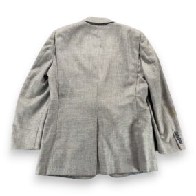 Vintage Christian Dior Jacket Mens 40 Gray Blazer Monsieur Union USA 80s