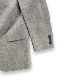 Vintage Christian Dior Jacket Mens 40 Gray Blazer Monsieur Union USA 80s
