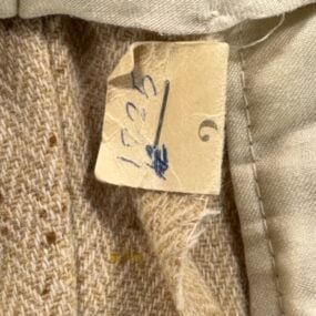 Vintage Johnny Carson Suit Mens 38 32x28 Brown Herringbone Wool 2pc Disco 70s