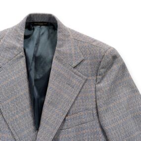 Vintage Houndstooth Suit Mens 38 32x32 Gray Talon Flared Hub Clothiers 3pc 70s