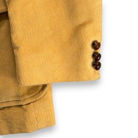Vintage Hardwick Jacket Mens 46 Brown Corduroy Blazer Sport Coat Vest Set 70s
