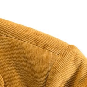 Vintage Cortefiel Suit Mens 46 Brown Corduroy Vest Pants Disco 3pc Spain 70s