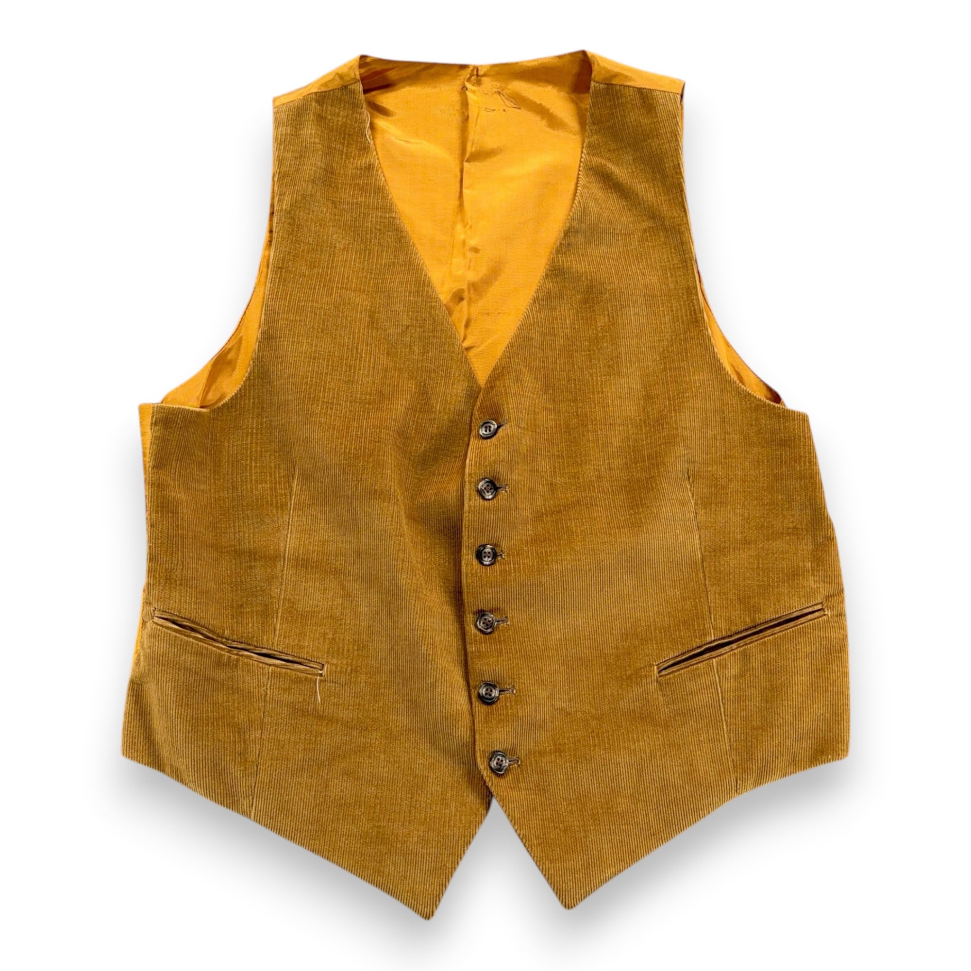 Vintage Cortefiel Suit Mens 46 Brown Corduroy Vest Pants Disco 3pc Spain 70s-12 Vintage Cortefiel Suit Mens 46 Brown Corduroy Vest Pants Disco 3pc Spain 70s
