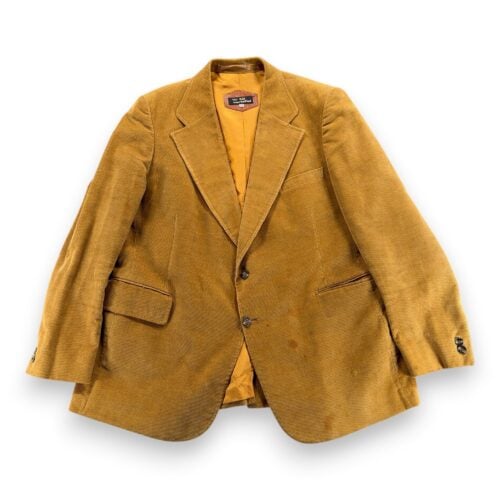 Vintage Cortefiel Suit Mens 46 Brown Corduroy Vest Pants Disco 3pc Spain 70s-2 Vintage Cortefiel Suit Mens 46 Brown Corduroy Vest Pants Disco 3pc Spain 70s