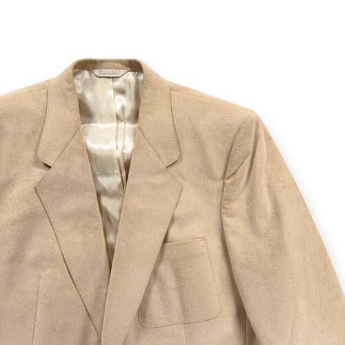 Vintage Bachrachs Jacket Mens 42 Brown Blazer Regent Faux Suede USA 80s-2 Vintage Bachrachs Jacket Mens 42 Brown Blazer Regent Faux Suede USA 80s