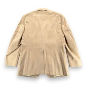 Vintage Bachrachs Jacket Mens 42 Brown Blazer Regent Faux Suede USA 80s