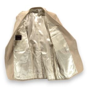 Vintage Bachrachs Jacket Mens 42 Brown Blazer Regent Faux Suede USA 80s