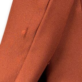 Vintage Angels Flight Suit Jacket Mens 40 Orange Blazer Leisure Disco USA 70s