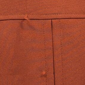 Vintage Angels Flight Suit Jacket Mens 40 Orange Blazer Leisure Disco USA 70s