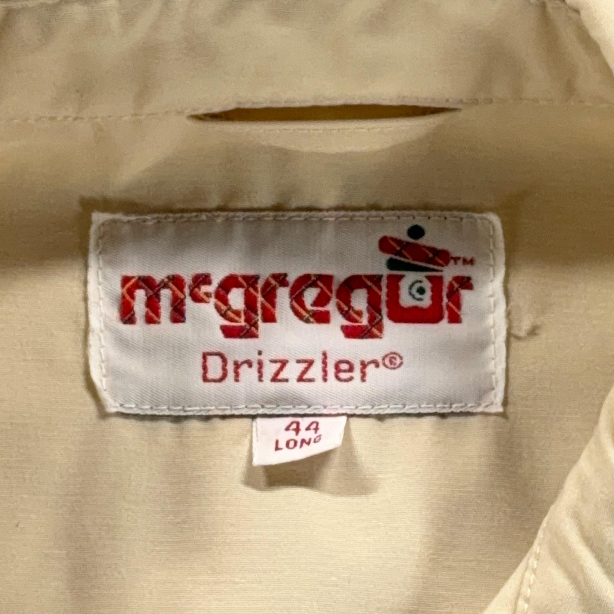 Vintage McGregor Jacket Adult LARGE Yellow Drizzler Harrington Talon Raglan 70s-4 Vintage McGregor Jacket Adult LARGE Yellow Drizzler Harrington Talon Raglan 70s