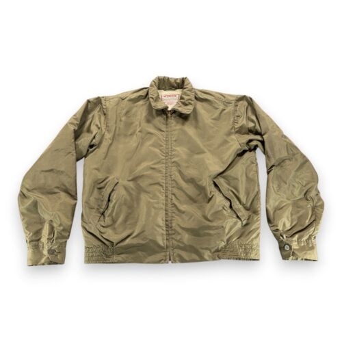 Vintage McGregor Jacket Adult LARGE Brown Sherpa Talon Anti Freeze USA 60s