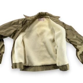 Vintage McGregor Jacket Adult LARGE Brown Sherpa Talon Anti Freeze USA 60s