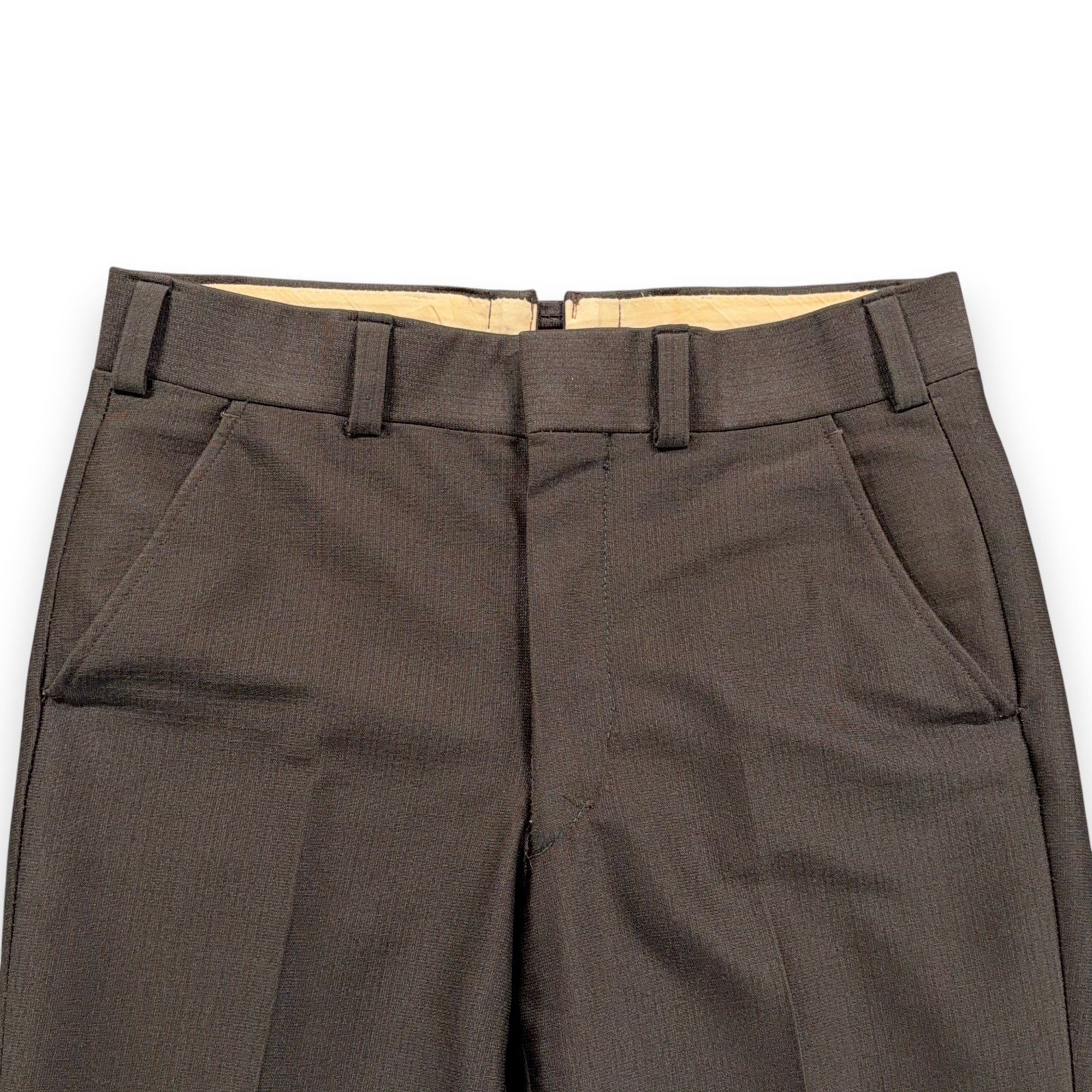 Vintage Meis Suit Mens 36 32x30 Pants Brown Flared Satin Lined 2pc Disco USA 70s-12 Vintage Meis Suit Mens 36 32x30 Pants Brown Flared Satin Lined 2pc Disco USA 70s