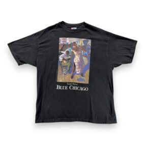 Vintage Chicago Blues Shirt Adult EXTRA LARGE Black Sweet Home John Doyle 90s