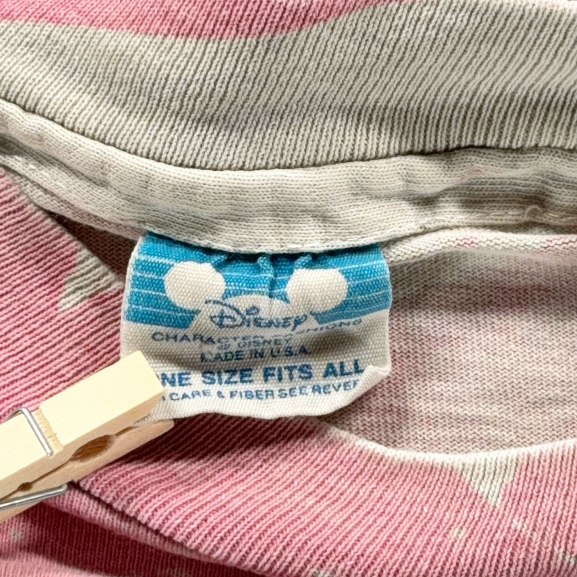 Vintage Disney Mickey Mouse Shirt Adult LARGE White Blue Pink Allover USA 90s-3 Vintage Disney Mickey Mouse Shirt Adult LARGE White Blue Pink Allover USA 90s