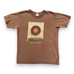 Playing With Pictures Shirt Adult MEDIUM Brown Victorian Photocollage Exhibit
