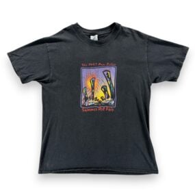 Vintage Ann Arbor Art Fair Shirt Adult LARGE Black 1997 Summer Michigan 90s