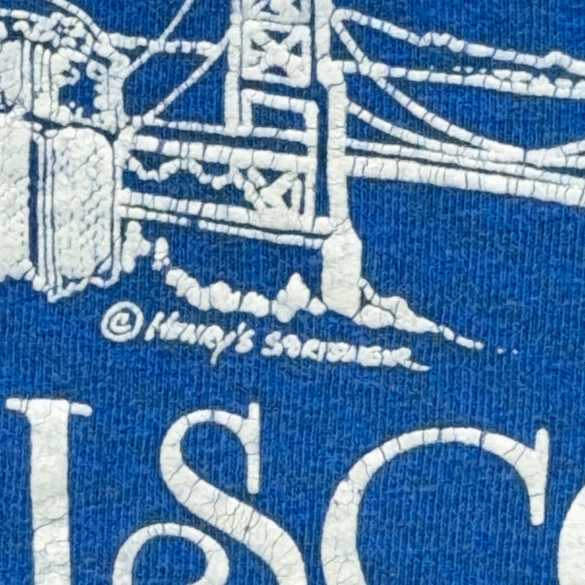 Vintage San Francisco Shirt Adult EXTRA LARGE Blue Skyline Single Stitch USA 80s-3 Vintage San Francisco Shirt Adult EXTRA LARGE Blue Skyline Single Stitch USA 80s