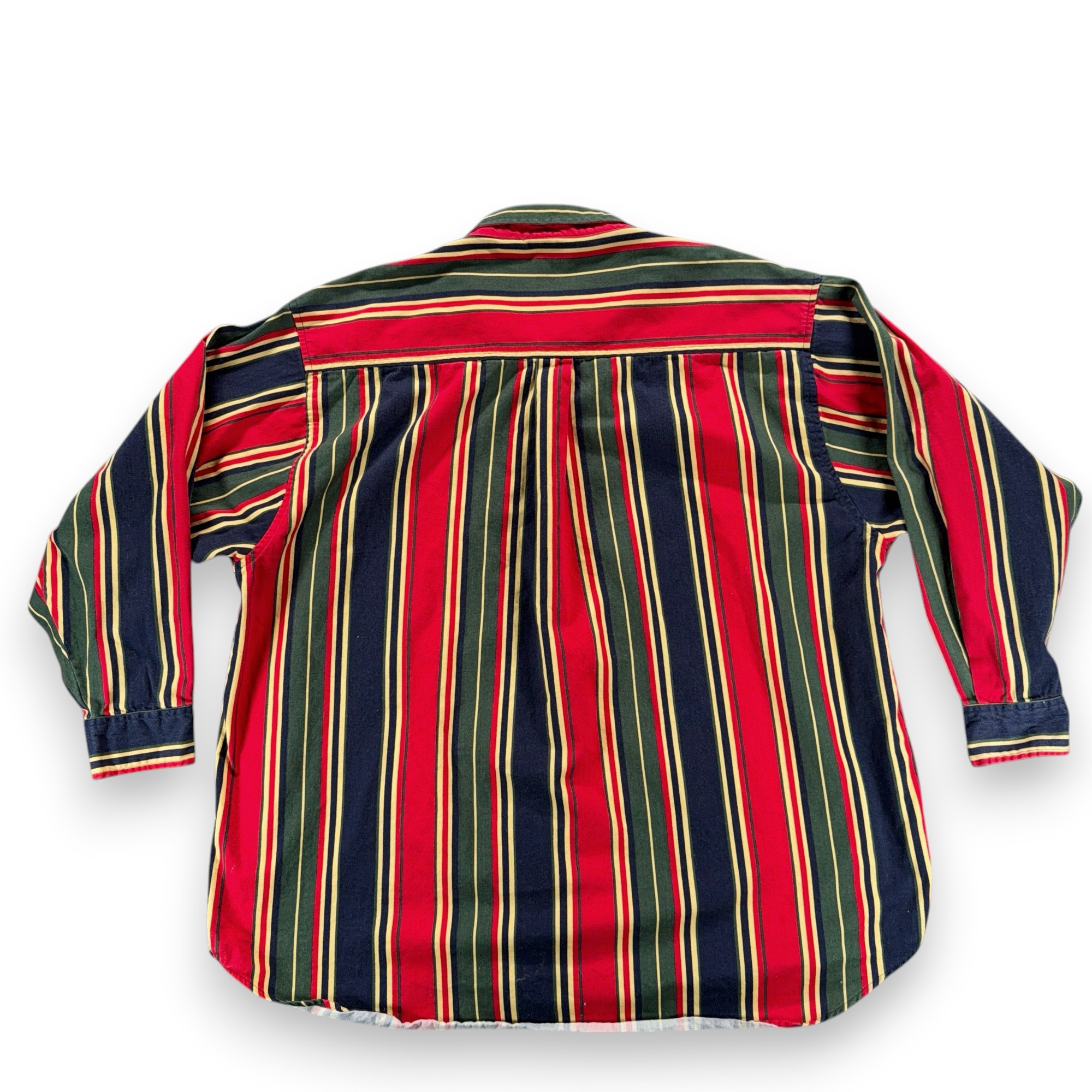 Vintage Santana Shirt Adult 3XL XXXL Red Blue Green Striped Button Down Bold 90s-3 Vintage Santana Shirt Adult 3XL XXXL Red Blue Green Striped Button Down Bold 90s