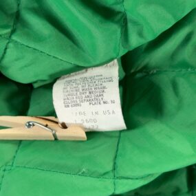Vintage Corduroy Bomber Jacket Adult MEDIUM Green CCS Patch Workwear USA 80s