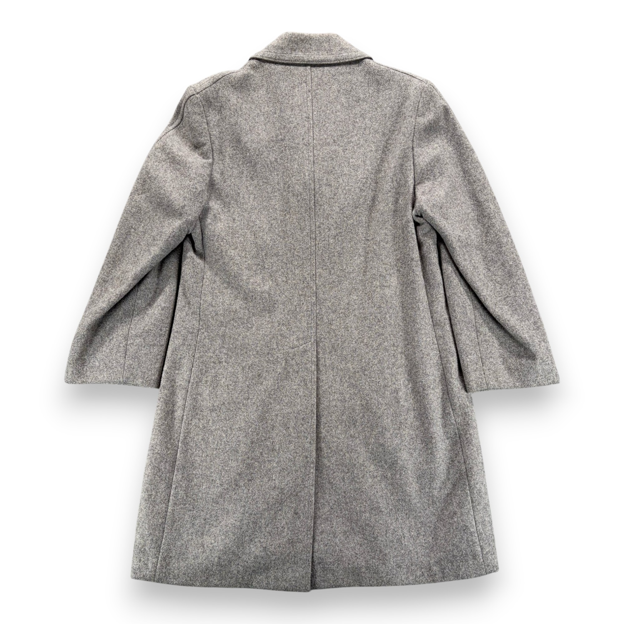 Vintage Grais Coat Mens 38 Gray Wool Overcoat Topcoat Woolmark Lined USA 70s-3 Vintage Grais Coat Mens 38 Gray Wool Overcoat Topcoat Woolmark Lined USA 70s