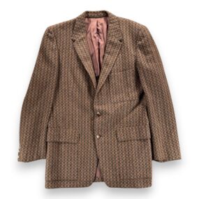 Vintage Eagle Clothes Jacket Mens 40 Brown Blazer Sport Coat Union Tweed USA 60s