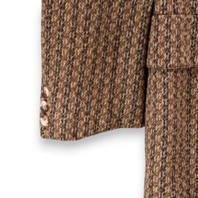 Vintage Eagle Clothes Jacket Mens 40 Brown Blazer Sport Coat Union Tweed USA 60s