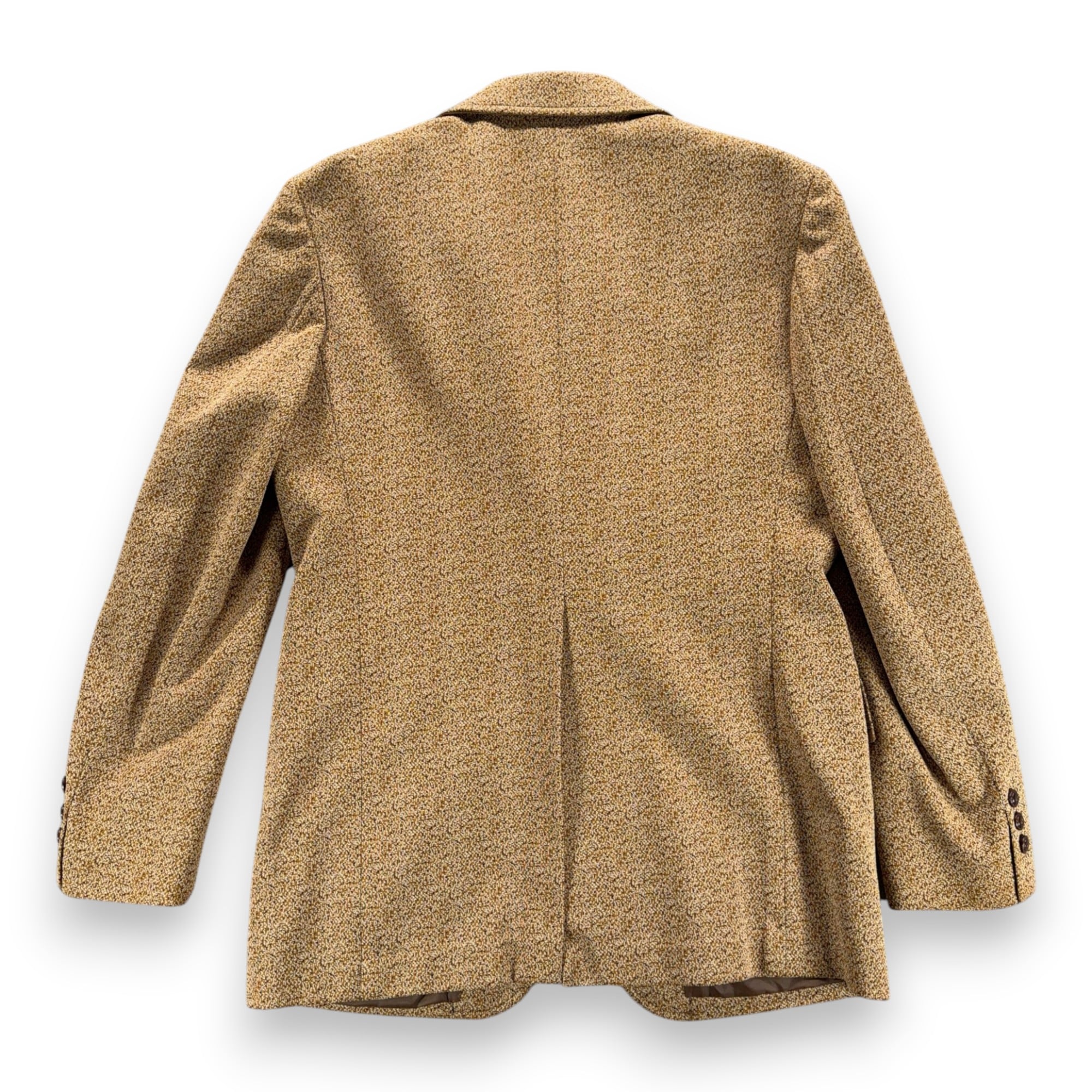 Vintage Sir Walter Jacket Mens 40 Brown Blazer University Double Knit Fleck 70s-3 Vintage Sir Walter Jacket Mens 40 Brown Blazer University Double Knit Fleck 70s