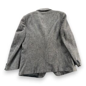Vintage Magee Donegal Tweed Jacket Mens 44 Gray Wool Blazer Moores Ireland 80s