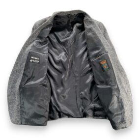 Vintage Magee Donegal Tweed Jacket Mens 44 Gray Wool Blazer Moores Ireland 80s
