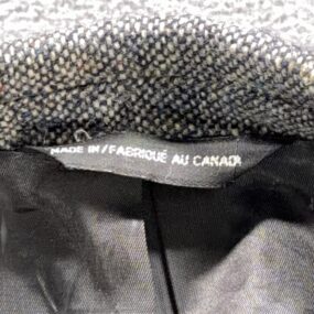 Vintage Magee Donegal Tweed Jacket Mens 44 Gray Wool Blazer Moores Ireland 80s