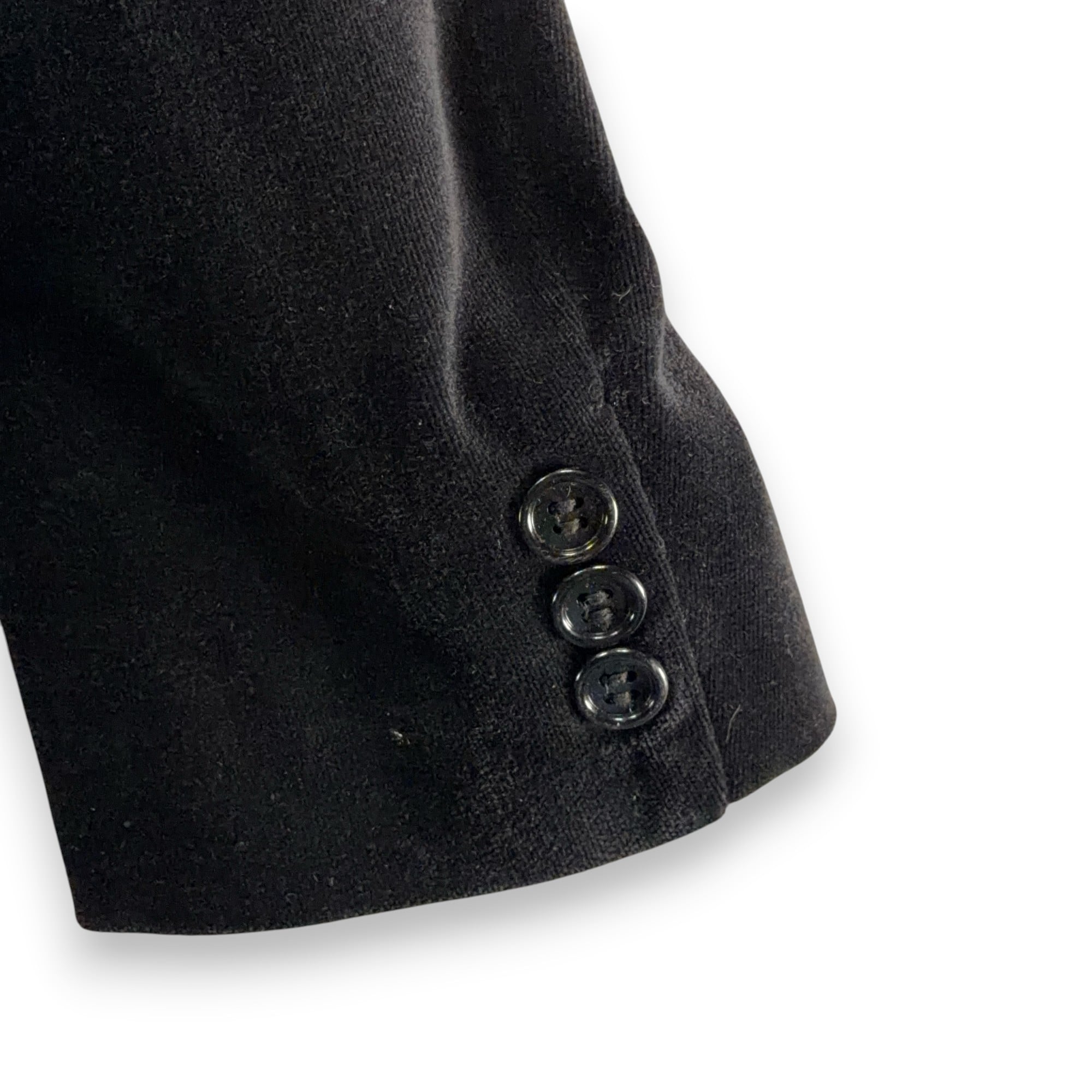 Vintage Paul Boye Suit Mens 36 28x33 Pants Black Cotton Velvet Blazer 2pc 80s-6 Vintage Paul Boye Suit Mens 36 28x33 Pants Black Cotton Velvet Blazer 2pc 80s
