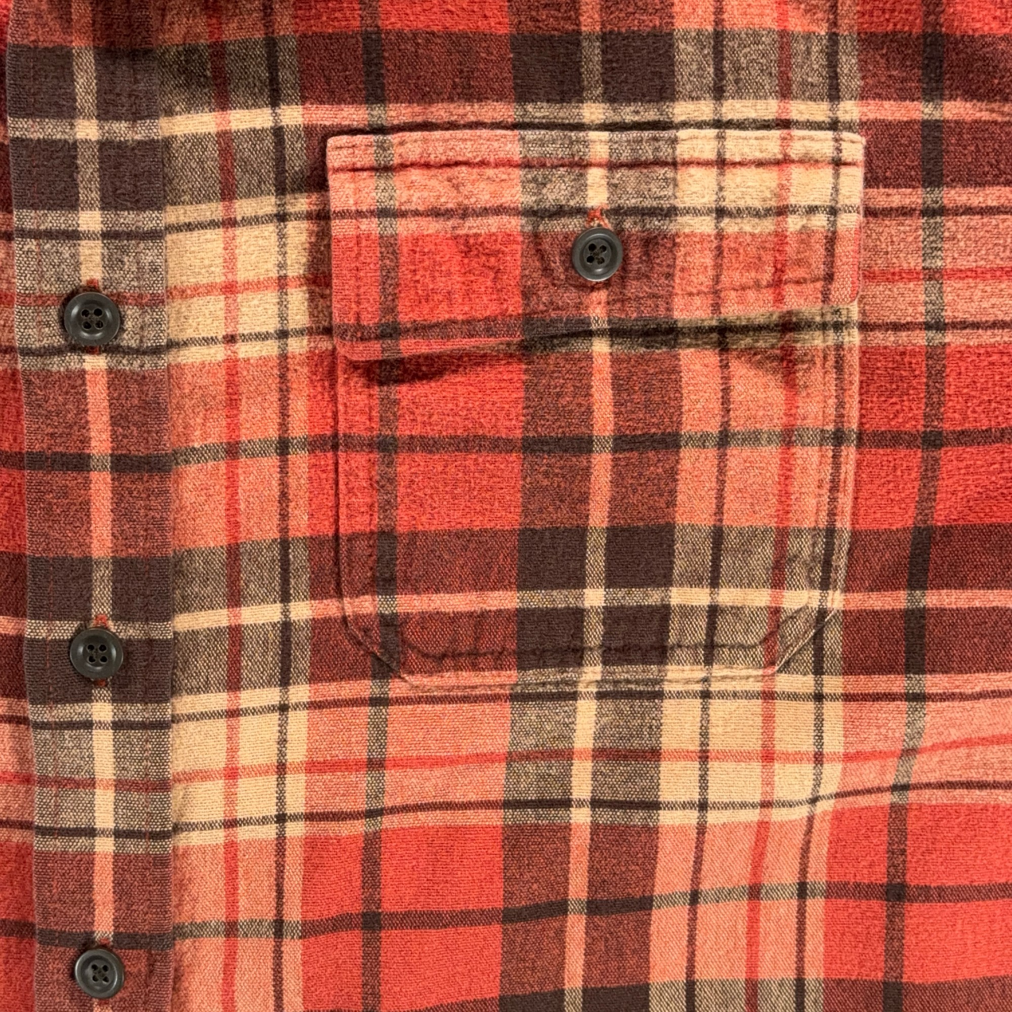 LL Bean Shirt Adult 2XL XXL Tall Red Plaid Chamois Flannel Traditional Fit-5 LL Bean Shirt Adult 2XL XXL Tall Red Plaid Chamois Flannel Traditional Fit