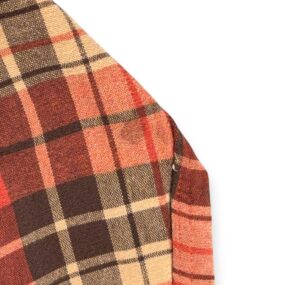 LL Bean Shirt Adult 2XL XXL Tall Red Plaid Chamois Flannel Traditional Fit