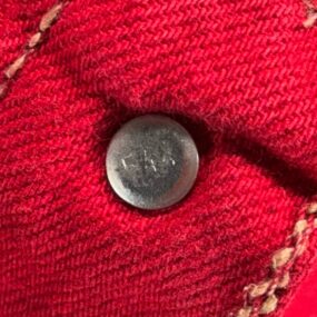 Vintage Levis 501 Jeans Womens 24x32 Red Straight Leg Denim Button Fly USA 90s