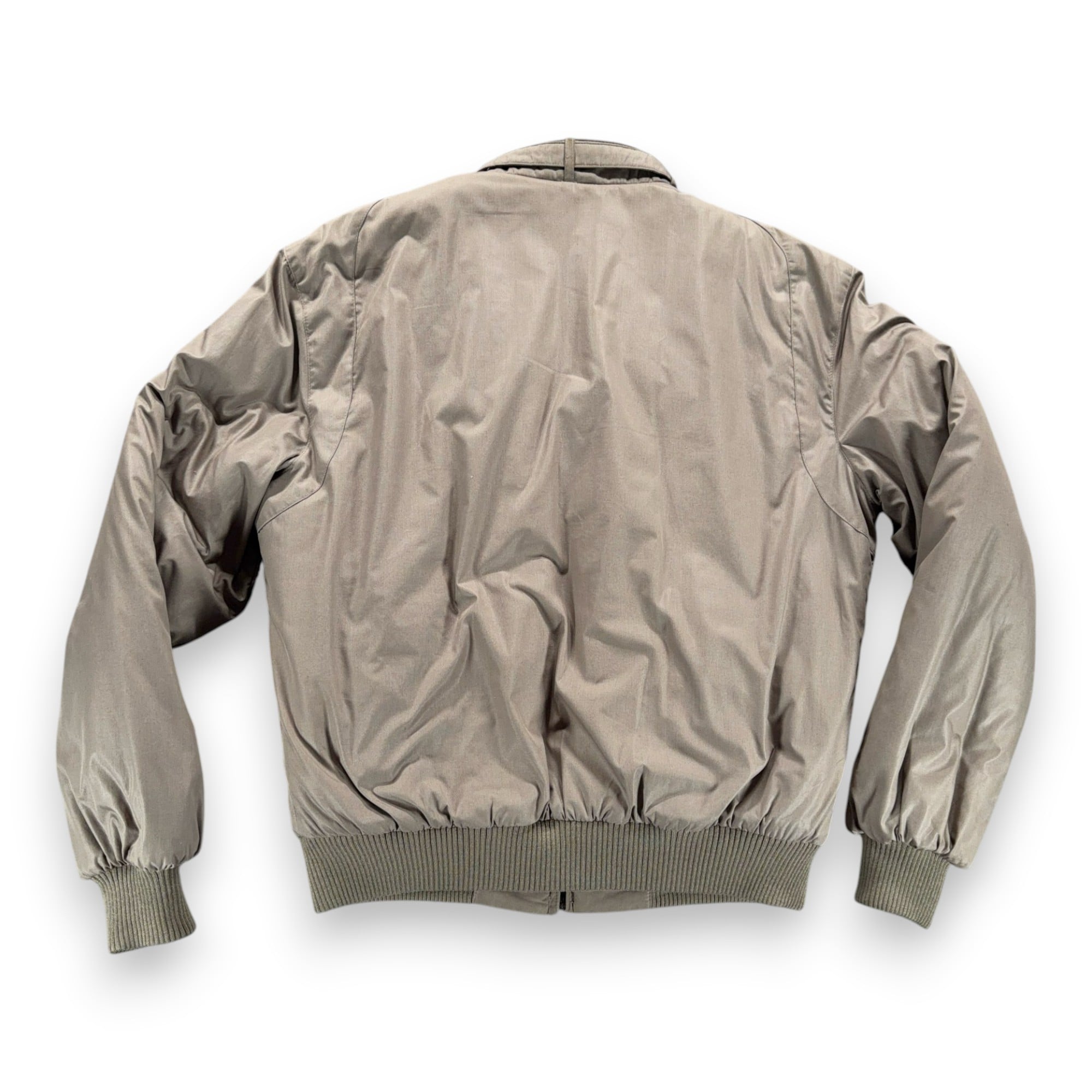 Vintage Members Only Jacket Adult LARGE Brown Racer Quilted Bomber Puffer 80s-3 Vintage Members Only Jacket Adult LARGE Brown Racer Quilted Bomber Puffer 80s