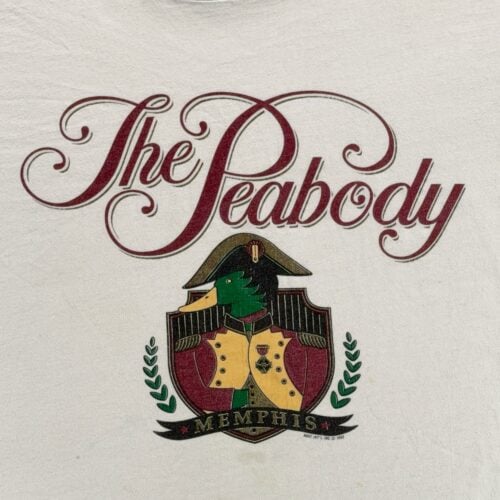 Vintage Peabody Hotel Shirt Adult EXTRA LARGE White Memphis Ducks USA 90s-2 Vintage Peabody Hotel Shirt Adult EXTRA LARGE White Memphis Ducks USA 90s