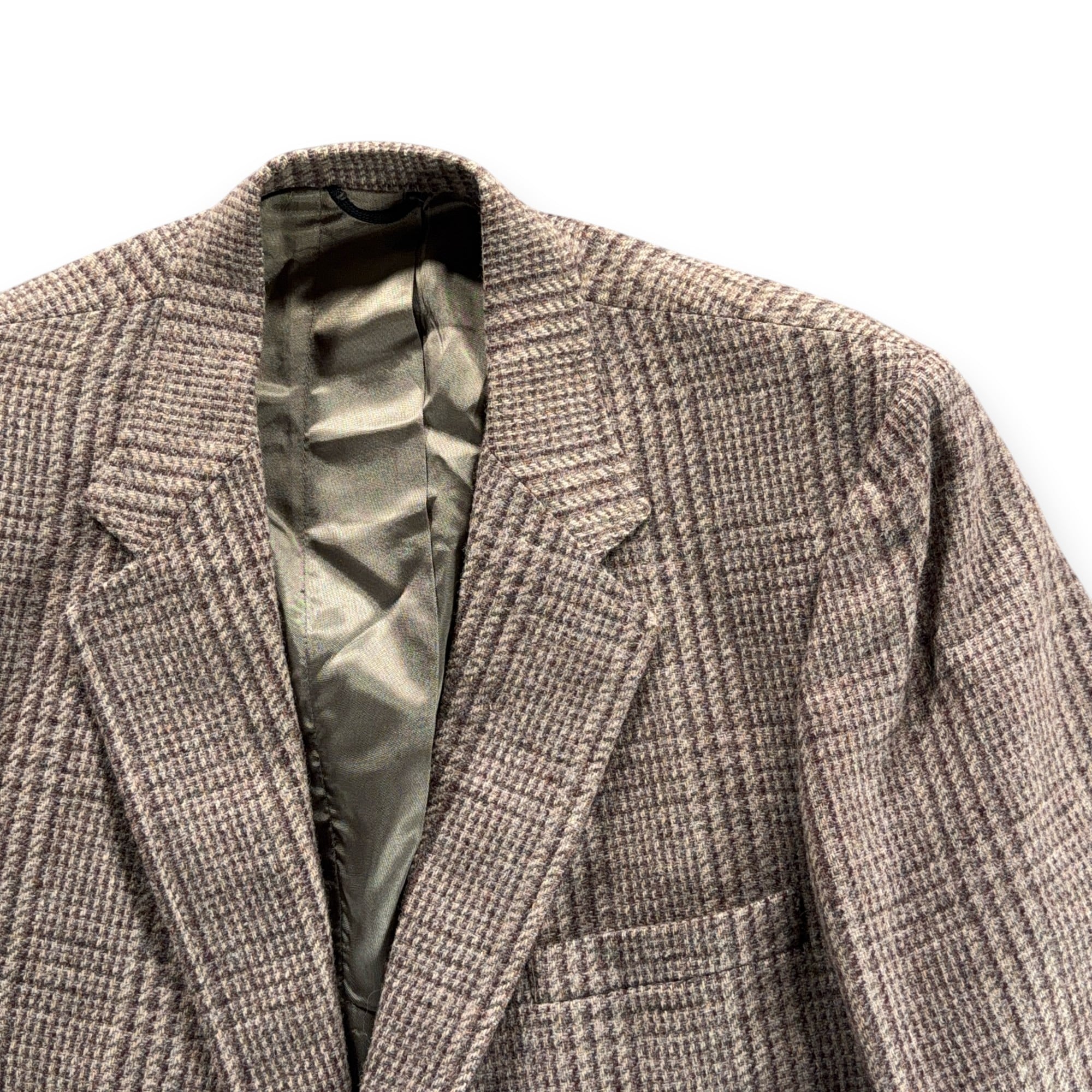 Vintage Levis Jacket Mens 42 Gray Houndstooth Plaid Blazer Tailored Classics 80s-2 Vintage Levis Jacket Mens 42 Gray Houndstooth Plaid Blazer Tailored Classics 80s
