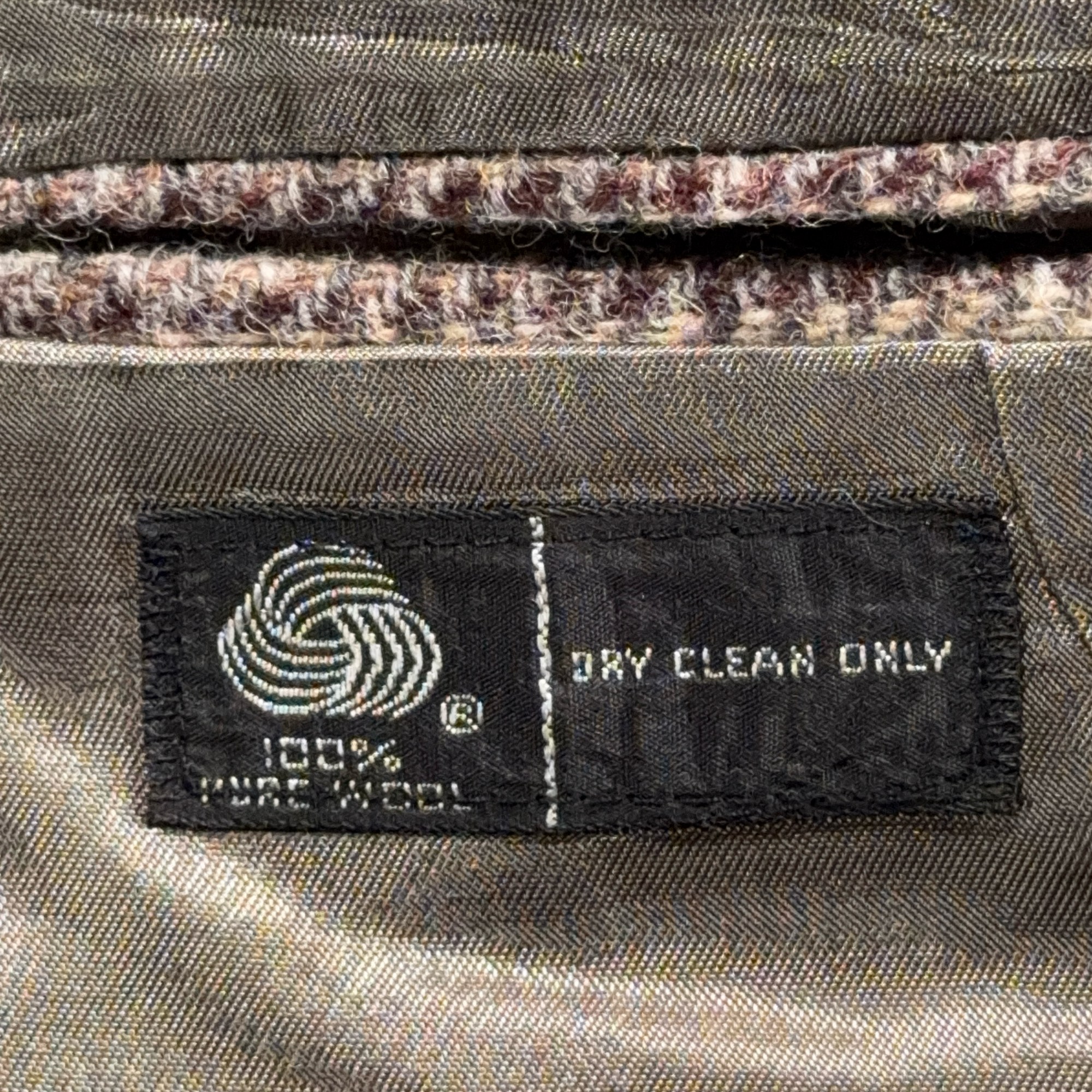 Vintage Levis Jacket Mens 42 Gray Houndstooth Plaid Blazer Tailored Classics 80s-8 Vintage Levis Jacket Mens 42 Gray Houndstooth Plaid Blazer Tailored Classics 80s