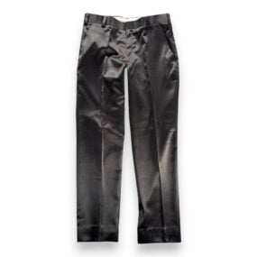 Raymond Suit Mens 36S 32x28 Pants Black Shiny Impulse Blazer 2pc