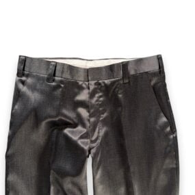 Raymond Suit Mens 36S 32x28 Pants Black Shiny Impulse Blazer 2pc