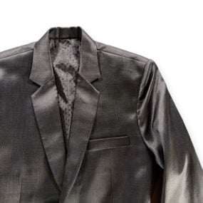 Raymond Suit Mens 36S 32x28 Pants Black Shiny Impulse Blazer 2pc
