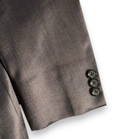 Raymond Suit Mens 36S 32x28 Pants Black Shiny Impulse Blazer 2pc