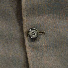 Vintage Marx Haas Suit Mens 42 32x31 Pants Brown Sharkskin Blazer 2pc USA 60s