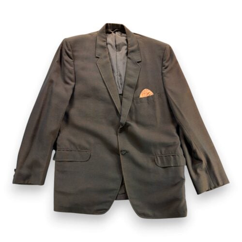 Vintage Marx Haas Suit Mens 42 32×31 Pants Brown Sharkskin Blazer 2pc USA 60s-2 Vintage Marx Haas Suit Mens 42 32x31 Pants Brown Sharkskin Blazer 2pc USA 60s