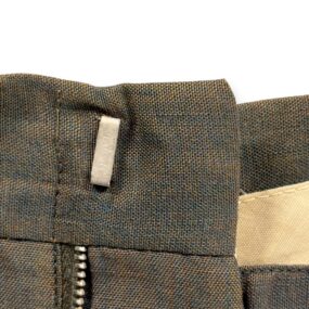 Vintage Marx Haas Suit Mens 42 32x31 Pants Brown Sharkskin Blazer 2pc USA 60s