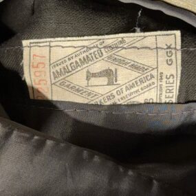 Vintage Marx Haas Suit Mens 42 32x31 Pants Brown Sharkskin Blazer 2pc USA 60s