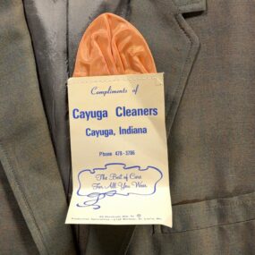 Vintage Marx Haas Suit Mens 42 32x31 Pants Brown Sharkskin Blazer 2pc USA 60s