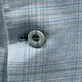 Vintage Ratner Suit Mens 40 Blue Plaid Vest Notch Lapel Union Made 2pc 70s